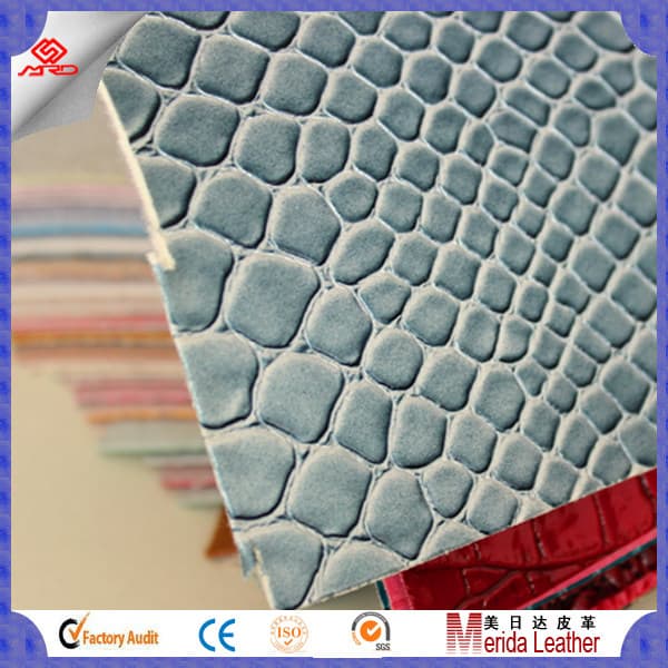 2015 hot sales PVC Leather for bags and sofa